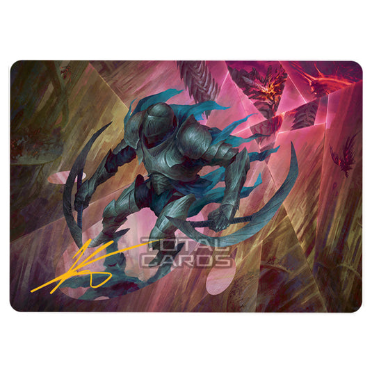 Magic The Gathering - March of the Machine - Art Series - Xerex Strobe-Knight - 0020 (Foil)