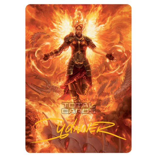 Magic The Gathering - March of the Machine - Art Series - Chandra, Hope's Beacon - 0030 (Foil)