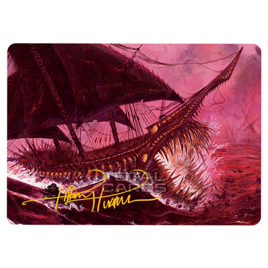 Magic The Gathering - March of the Machine - Art Series - Marauding Dreadship - 0036 (Foil)