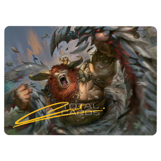 Magic The Gathering - March of the Machine - Art Series - Borborygmos and Fblthp - 0042 (Foil)