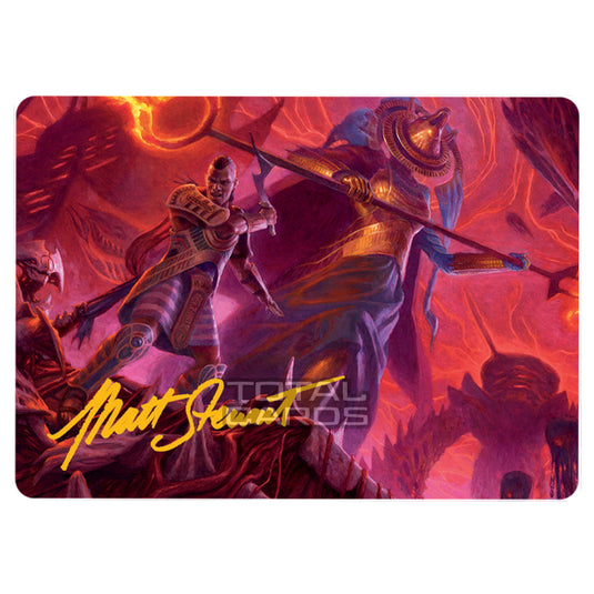 Magic The Gathering - March of the Machine - Art Series - Djeru and Hazoret - 0044 (Foil)