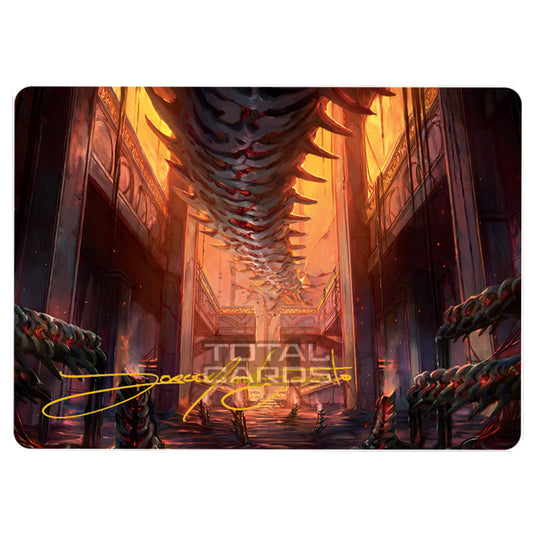 Magic The Gathering - March of the Machine - Art Series - Bloodfell Caves - 0055 (Foil)