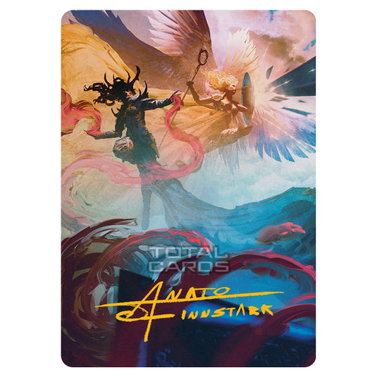 Magic The Gathering - March of the Machine - Art Series - Drana and Linvala - 0058 (Foil)