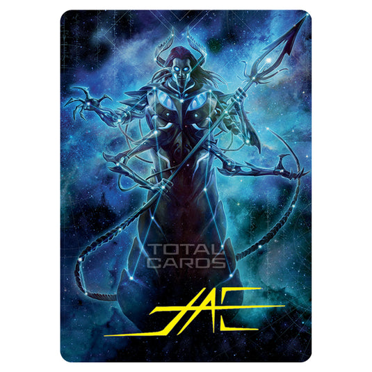 Magic The Gathering - March of the Machine - Art Series - Heliod, the Warped Eclipse - 0060 (Foil)