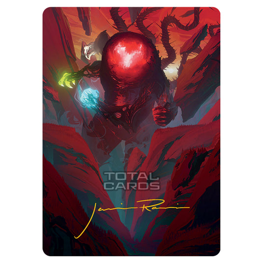 Magic The Gathering - March of the Machine - Art Series - Omnath, Locus of All - 0062 (Foil)