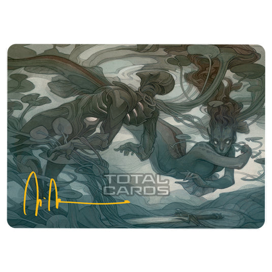 Magic The Gathering - March of the Machine - Art Series - Emry, Lurker of the Loch - 0069 (Foil)