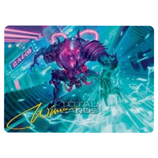 Magic The Gathering - Kamigawa - Neon Dynasty - Surgehacker Mech - 45/81 (Signed)