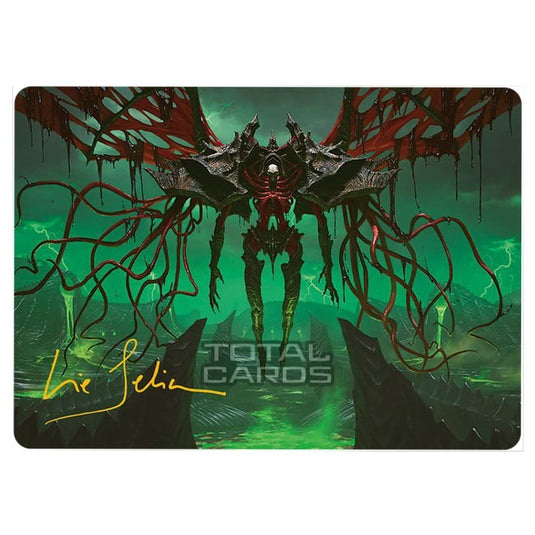 Magic The Gathering - Phyrexia - All Will Be One - Art Series - Archfiend of the Dross - 18/81 (Foil)