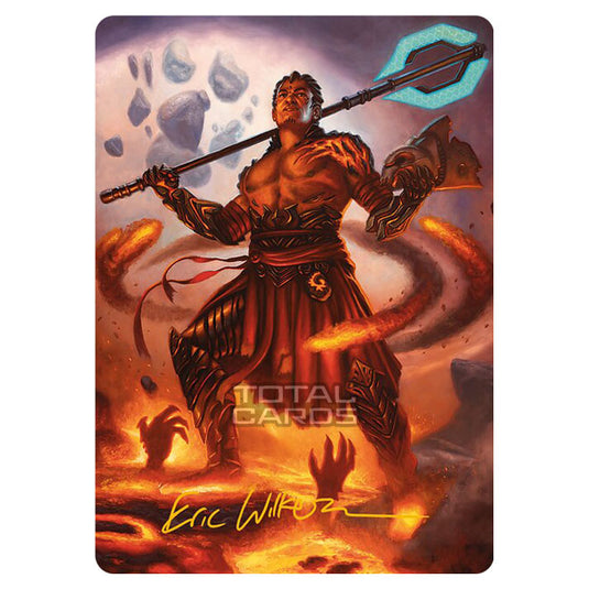 Magic The Gathering - Phyrexia - All Will Be One - Art Series - Koth, Fire of Resistance - 31/81 (Foil)