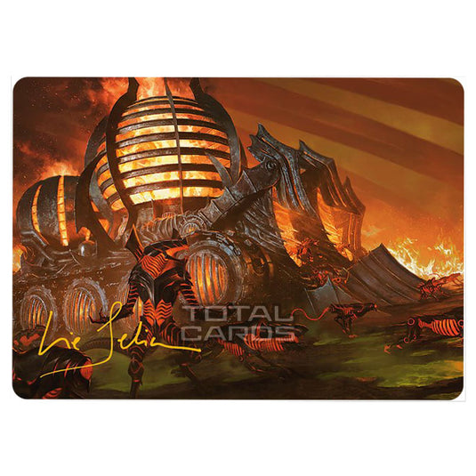 Magic The Gathering - Phyrexia - All Will Be One - Art Series - Urabrask's Forge - 37/81 (Foil)