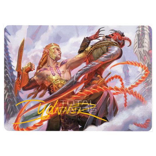 Magic The Gathering - Phyrexia - All Will Be One - Art Series - Tyvar's Stand - 43/81 (Foil)