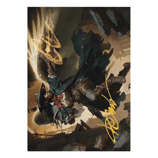 Magic The Gathering - Outlaws of Thunder Junction Art Series - Archangel of Tithes - 0001 (Foil)