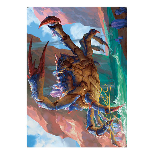 Magic The Gathering - Outlaws of Thunder Junction Art Series - Canyon Crab - 0004 (Foil)