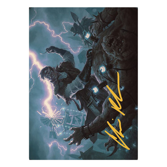 Magic The Gathering - Outlaws of Thunder Junction Art Series - Geralf, the Fleshwright - 0005 (Foil)