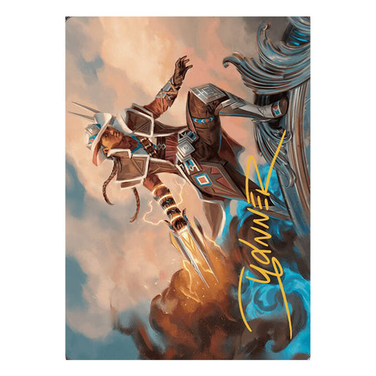 Magic The Gathering - Outlaws of Thunder Junction Art Series - Annie Flash, the Veteran - 0017 (Foil)