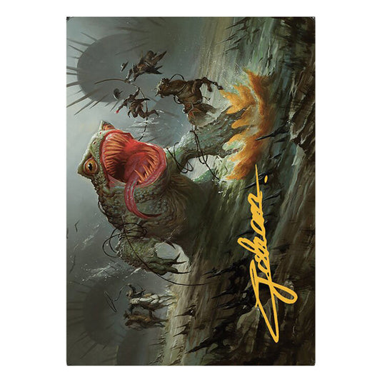 Magic The Gathering - Outlaws of Thunder Junction Art Series - The Gitrog, Ravenous Ride - 0022 (Foil)