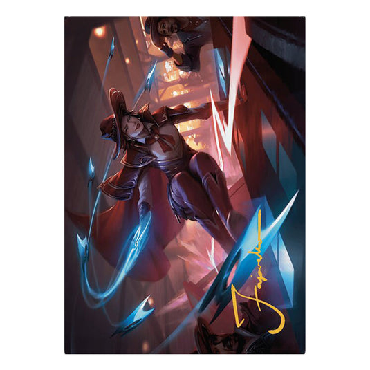 Magic The Gathering - Outlaws of Thunder Junction Art Series - Slick Sequence - 0033 (Foil)