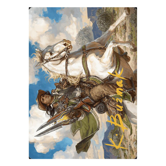 Magic The Gathering - Outlaws of Thunder Junction Art Series - Wylie Duke, Atiin Hero - 0035 (Foil)