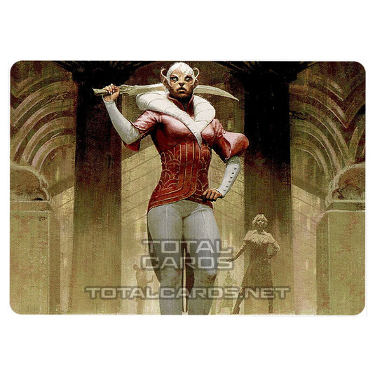 Magic The Gathering - Streets of New Capenna - Art Series - Mage's Attendant - 5/81