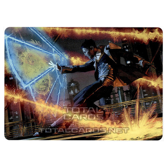 Magic The Gathering - Streets of New Capenna - Art Series - Wingshield Agent - 14/81