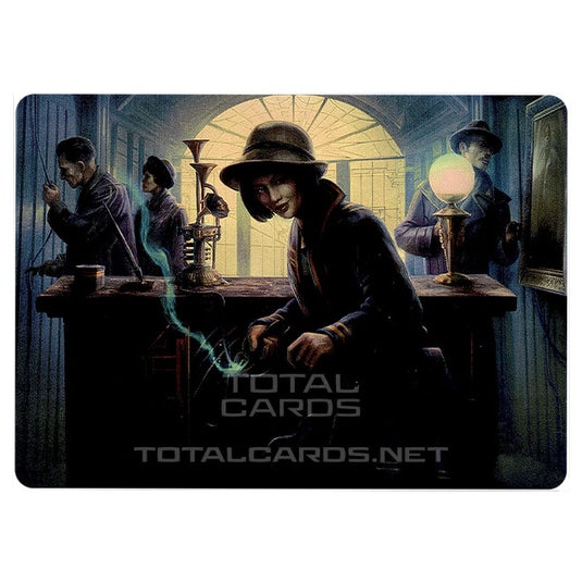 Magic The Gathering - Streets of New Capenna - Art Series - Wiretapping - 15/81