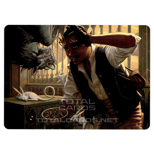 Magic The Gathering - Streets of New Capenna - Art Series - Bennie Bracks, Zoologist - 49/81