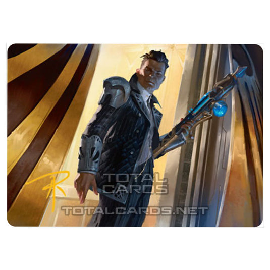 Magic The Gathering - Streets of New Capenna - Art Series - Backup Agent - 1/81 (Signed)