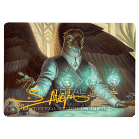 Magic The Gathering - Streets of New Capenna - Art Series - Brokers Veteran - 10/81 (Signed)