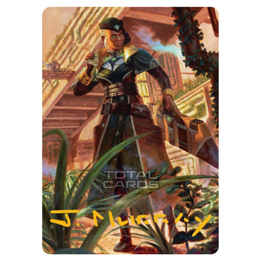 Magic The Gathering - Streets of New Capenna - Art Series - Vivien on the Hunt - 22/81 (Signed)