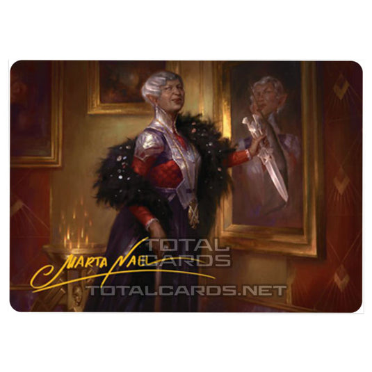 Magic The Gathering - Streets of New Capenna - Art Series - Evelyn, the Covetous - 24/81 (Signed)