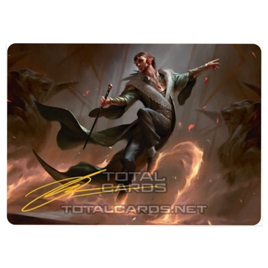 Magic The Gathering - Streets of New Capenna - Art Series - Fleetfoot Dancer - 26/81 (Signed)