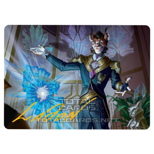 Magic The Gathering - Streets of New Capenna - Art Series - Kros, Defense Contractor - 44/81 (Signed)