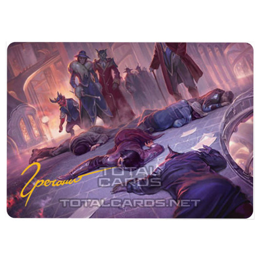 Magic The Gathering - Streets of New Capenna - Art Series - Make an Example - 56/81 (Signed)