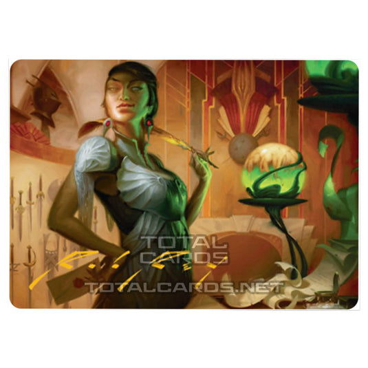 Magic The Gathering - Streets of New Capenna - Art Series - Mari, the Killing Quill - 57/81 (Signed)