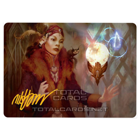 Magic The Gathering - Streets of New Capenna - Art Series - Misfortune Teller - 58/81 (Signed)