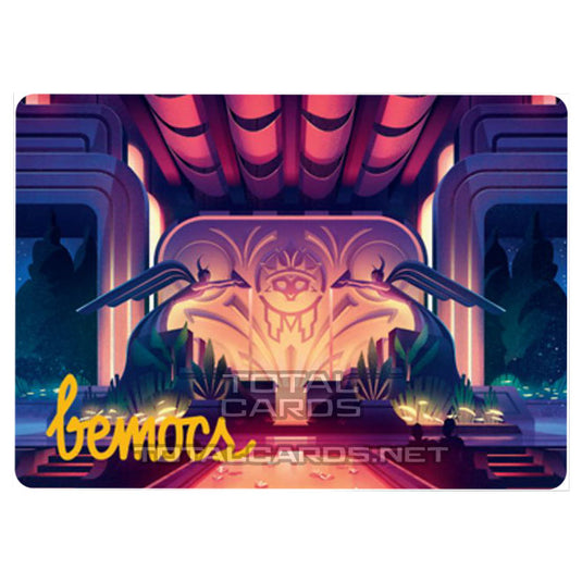 Magic The Gathering - Streets of New Capenna - Art Series - Jetmir's Garden - 77/81 (Signed)