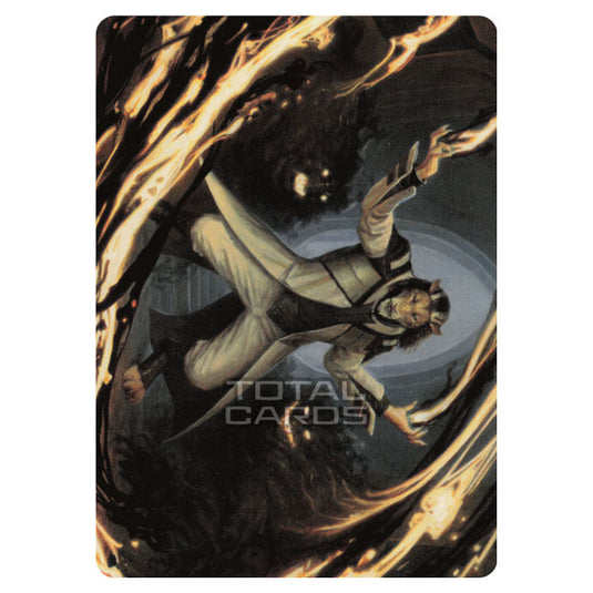 Magic The Gathering - Strixhaven - Art Series - Leonin Lightscribe - 3/81