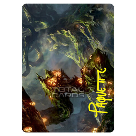 Magic The Gathering - Strixhaven - Art Series - Forest - 50/81 (Signed)