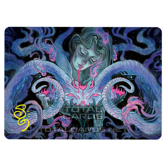 Magic The Gathering - Innistrad - Crimson Vow - Demonic Bargain - 30/81 (Signed)