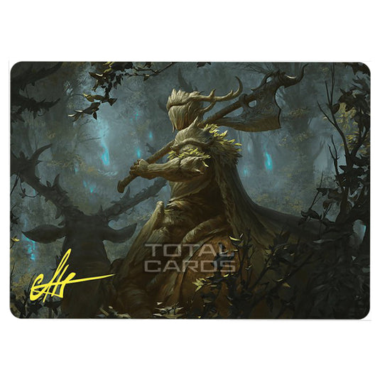 Magic The Gathering - Wilds of Eldraine - Art Series - Verdant Outrider - 028 (Signed)