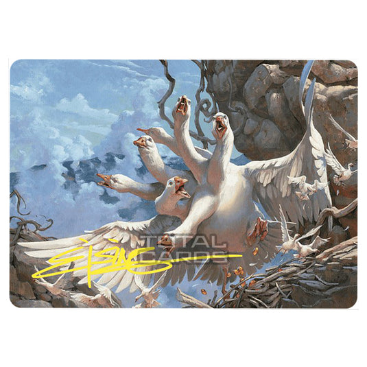 Magic The Gathering - Wilds of Eldraine - Art Series - The Goose Mother - 029 (Signed)