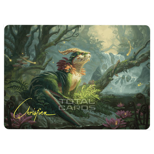 Magic The Gathering - Wilds of Eldraine - Art Series - Elusive Otter - 037 (Signed)