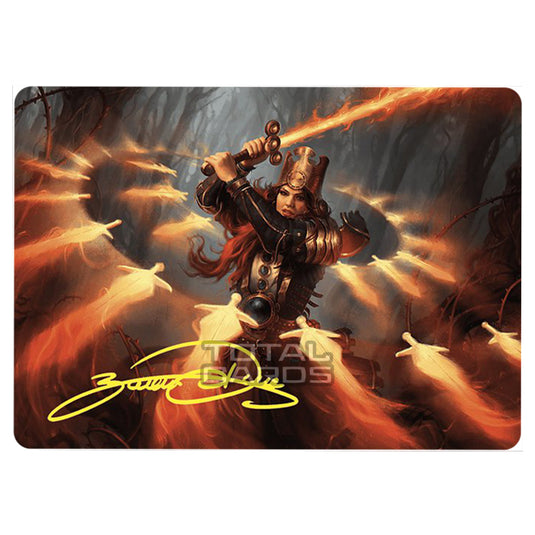 Magic The Gathering - Wilds of Eldraine - Art Series - Heartflame Duelist - 038 (Signed)