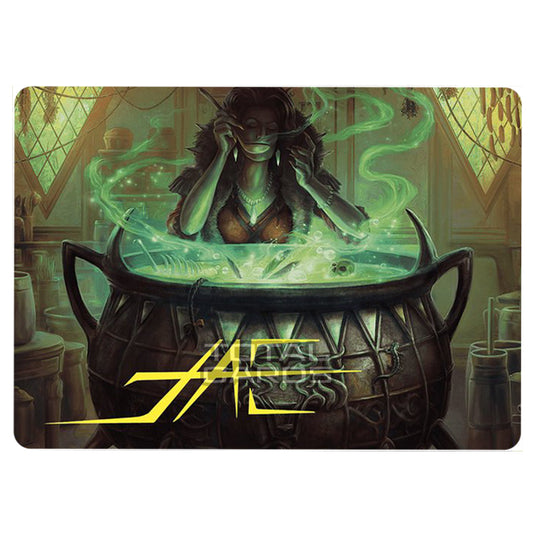 Magic The Gathering - Wilds of Eldraine - Art Series - Agatha's Soul Cauldron - 042 (Signed)