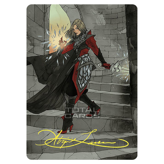 Magic The Gathering - Wilds of Eldraine - Art Series - Rowan, Scion of War - 059 (Signed)