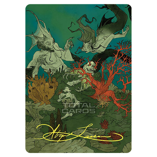 Magic The Gathering - Wilds of Eldraine - Art Series - Curiosity - 065 (Signed)