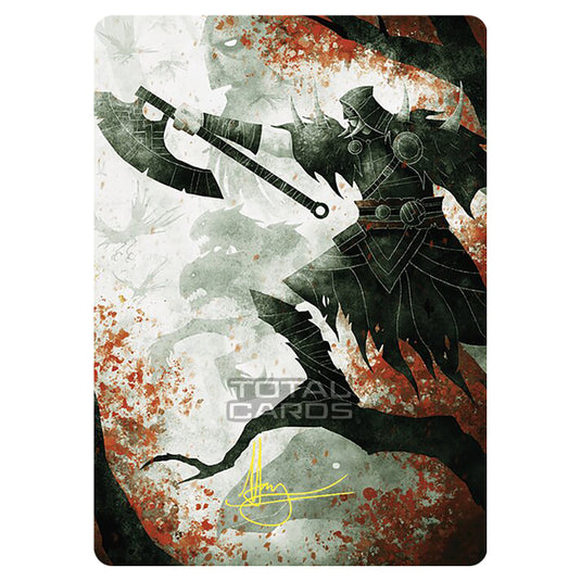 Magic The Gathering - Wilds of Eldraine - Art Series - Garruk's Uprising - 072 (Signed)