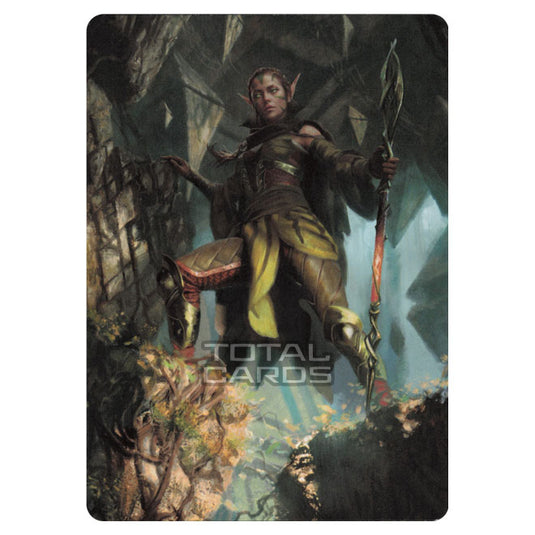 Magic The Gathering - Zendikar Rising - Art Series - Nissa of Shadowed Boughs 1 // Nissa of Shadowed Boughs 1 - 5/81