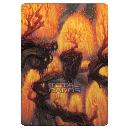 Magic The Gathering - Zendikar Rising - Art Series - Grove of the Burnwillows // Grove of the Burnwillows - 34/81