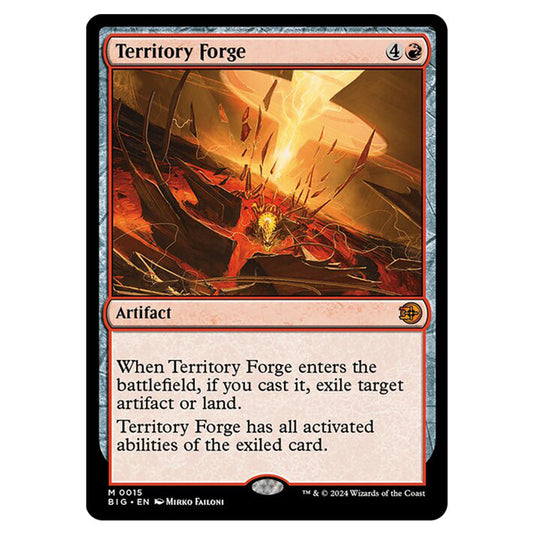 Magic The Gathering - Outlaws of Thunder Junction - The Big Score - Territory Forge - 0015